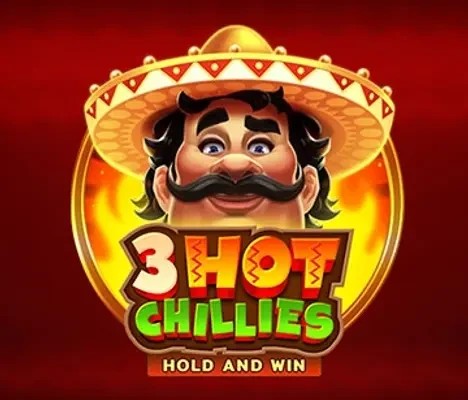 Official Slots logo: 3 Hot Chillies by 3 Oaks Gaming at NaoBet