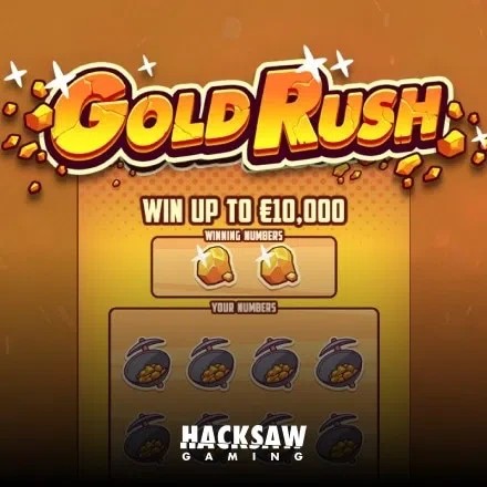 Try Gold Rush slot by Hacksaw Gaming on naobetcasino.no – logo image