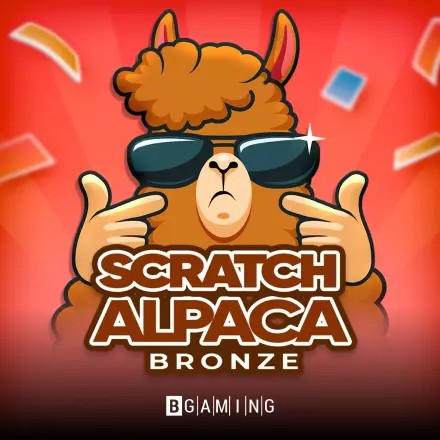 Scratch Alpaca Bronze game by BGAMING – logo hosted on NaoBet