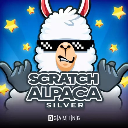 Scratch Alpaca Silver online game logo by BGAMING on naobetcasino.no