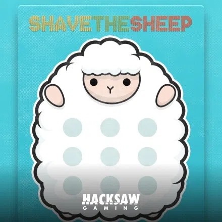 Shave the Sheep slot icon by Hacksaw Gaming, available at NaoBet