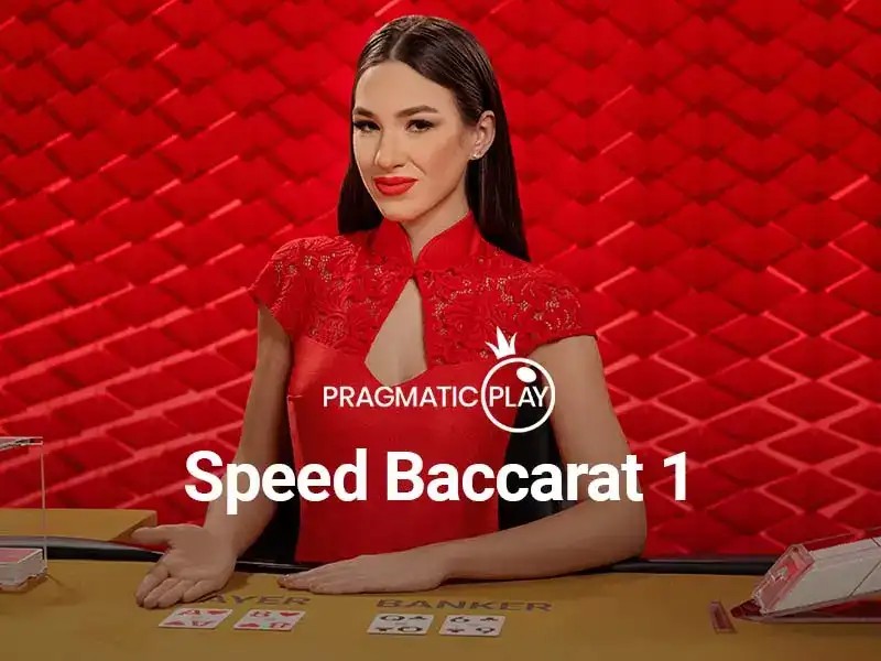 Speed Baccarat by Atmosfera, showcased at naobetcasino.no – game logo