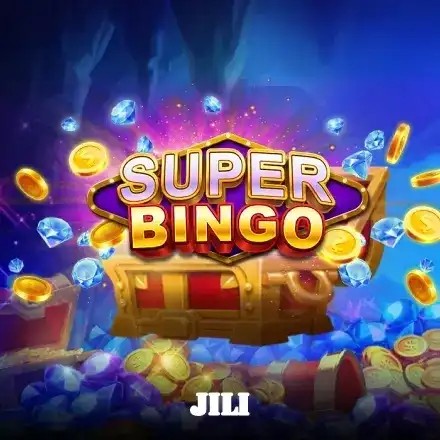 Super Bingo slot logo by Jili Games at NaoBet