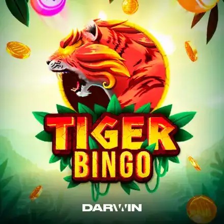 Tiger Bingo online game logo by Darwin Gaming on naobetcasino.no