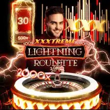 Official Live Dealer logo: XXXtreme Lightning Roulette by Pragmatic Play at NaoBet
